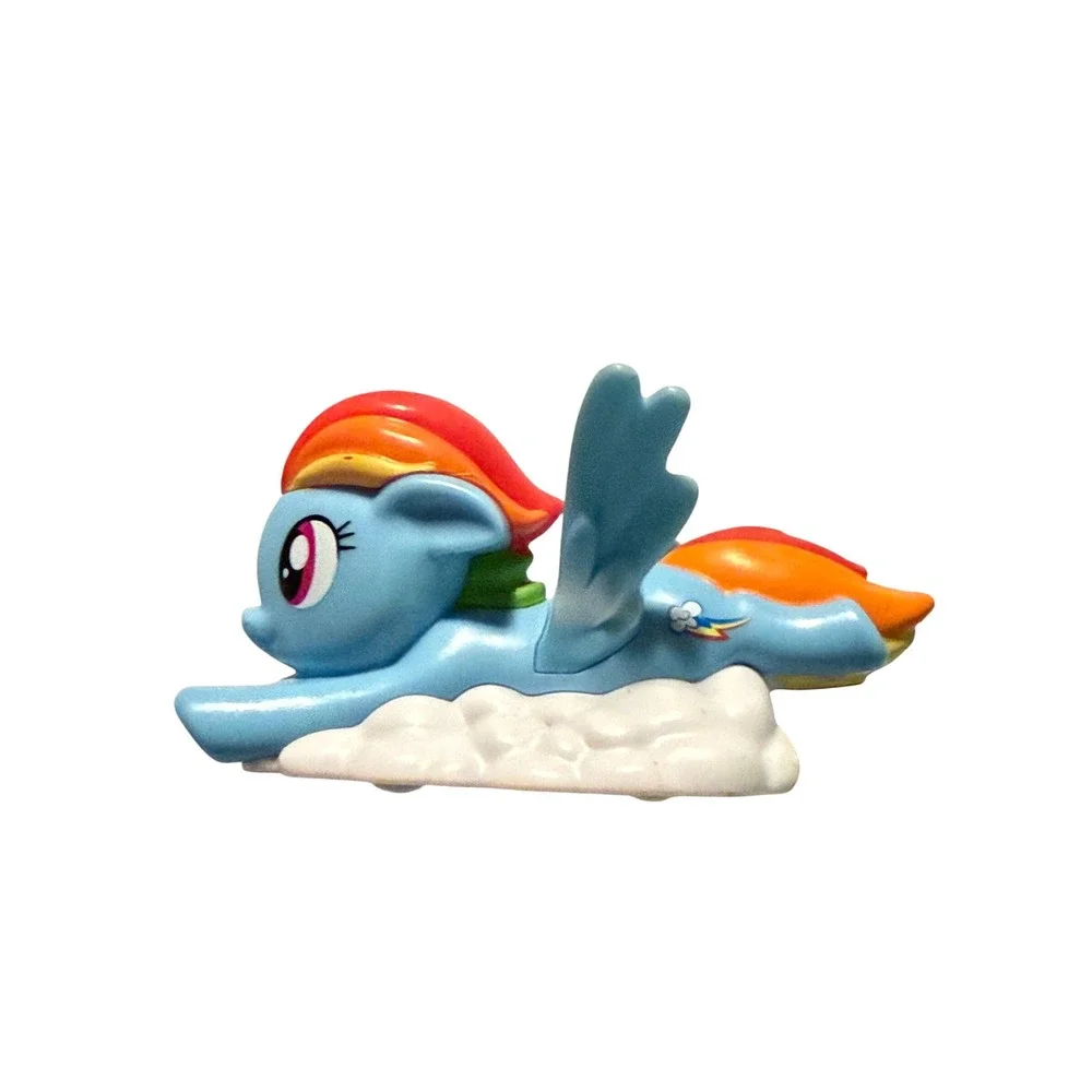 My Little Pony Rainbow Dash Flying Cloud Roller Figure Hasbro 2018 Blue Pegasus‎
